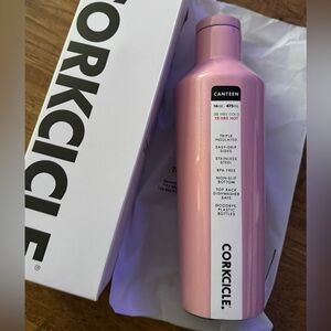 Sold! Corkcicle pink glitter canteen NEW sold out color